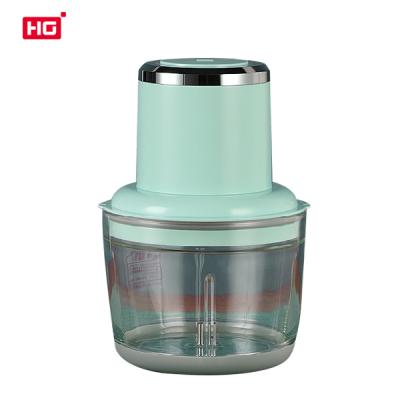 China Household Hg 1.2L Large Capacity Food Processor With Rechargeable Food Chopper Chopper For Fruit Vegetable Onion And Glass Bowl for sale