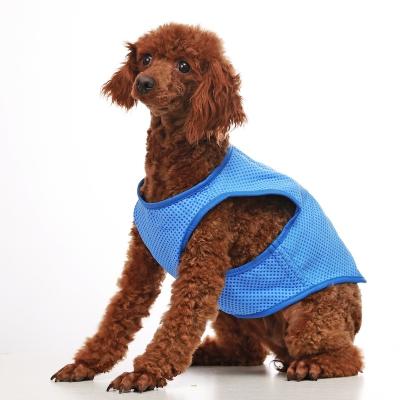 China Super Absorbent Pet Viable Ice Vest Cooling Clothes Invest PVA Quick Dry Dog Cooling Coat for sale