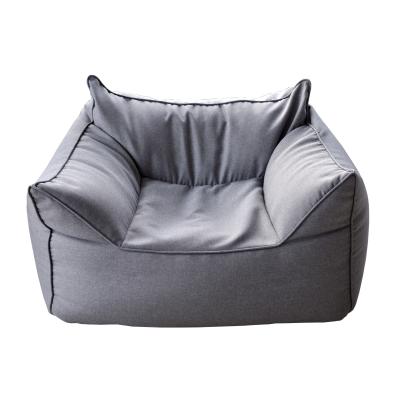 China Inner Layer Bean Sofa Bag Chair Cover Lazy Sofa Extra Large Foldable Bean Bag Armchair for sale