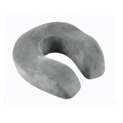 China Basic Cheap Memory U-Shape Travel Memory Foam Neck Pillow Factory Custom for sale