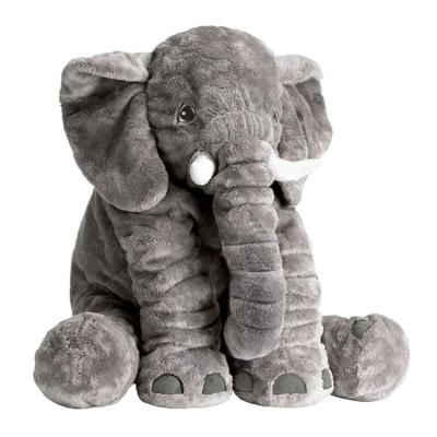 China Anti-Static Custom Your Design Logo Pink Elephant Plush Toy Stuffed Animal Plush Toy for sale