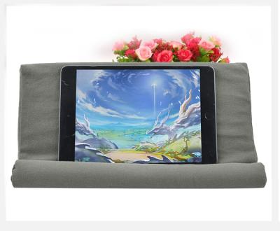 China Factory Custom Logo Tablet Pillow Stand Soft Bed Pillow Phone Holder Tablet Pillow Anti-Static for sale