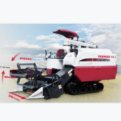 China Hot Sale Agricultural Machinery Wheat And Rice Harvester Combiner for sale