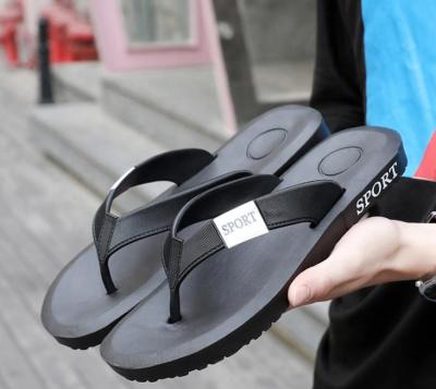 China Flat 2021 high quality wholesale slides men's sports anti-slip sandals flip flops fail slippers for sale