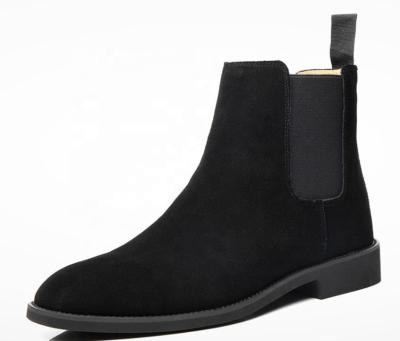 China Deodorization 2020 Fashion Work Men Boots Resistant Shoes Chelsea Boots Reject Winter Genuine Leather Ankle Boots for sale