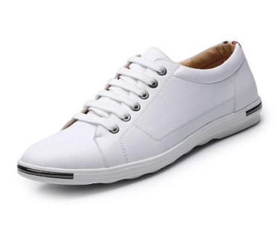 China 2020 Fashion Men Sneakers Durable White All Color Flats Lace Up Casual Men Sport Low Cut Microfiber Shoes for sale