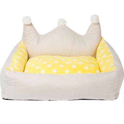 China Maintain New Top Quality Hot Selling Small And Medium Dog Cat Litter Removable And Washable Winter Warm Kennel Dog Bed for sale