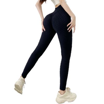 China Custom Breathable Logo Butt Lifting Leggings Women butt crack! crack! High Waisted Yoga Workout Seamless Booty Lifting Leggings Pants for sale