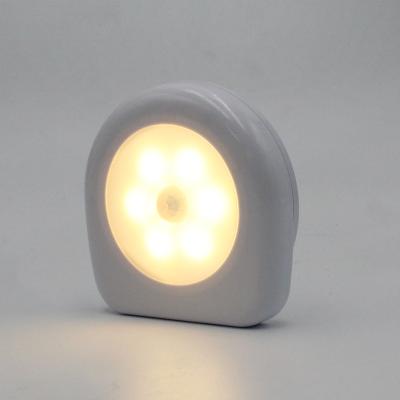 China Modern Arched Led Light Wireless Infrared Light Human Motion Sensor Night Light For Wardrobe Stairs Lockers for sale