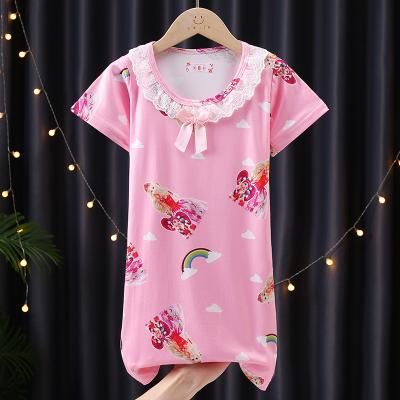 China QUICK DRY kids pajamas kids clothes clothes kids dress 2022 girls summer pajamas for sale