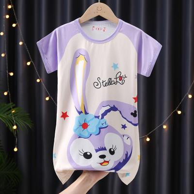 China QUICK DRY Customized Cotton Children Pajamas Prinses Robe Girl Pajamas Kids Children for sale