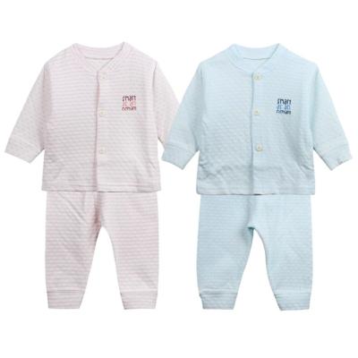 China Other long sleeve100%cotton kids clothing 2pieces casual comfortable baby clothes set for sale