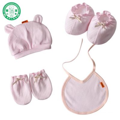 China Eco-freindly Baby Products Wholesale Baby Mittens 100% Cotton Newborn Baby Shoes for sale