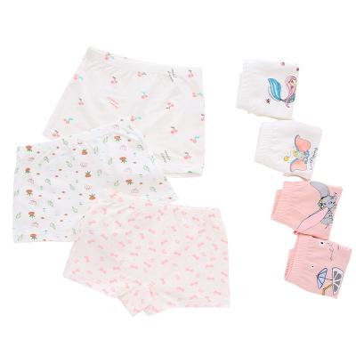 China Babies Breathable Underwear Factory Kids Boxer Briefs Soft Cute Cotton Children Cartoon Panties for sale