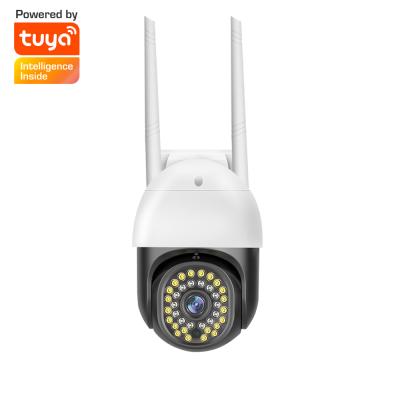 China Tuya Best Quality WIFI Life Support WiFi Smart Camera 3mp Security PTZ Wireless Outdoor Trail Camera for sale