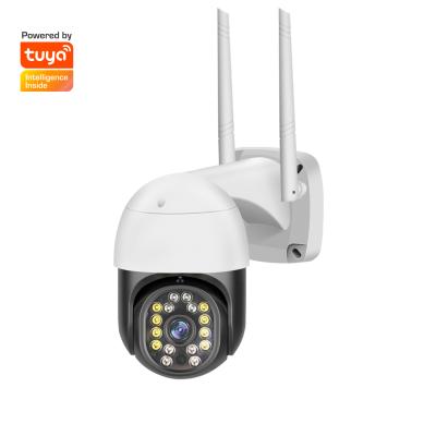 China Tuya 3MP wireless wifi support PTZ support WIFI factory direct security camera human walkway outdoor camera for sale