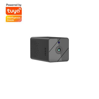 China Unique Wireless Camera Wifi Tuya Smart Mini Camera Built-in Siren High Quality Hd Best for sale