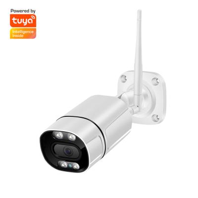 China Face Detection Smart Outdoor Tuya IP Camera Bullet 3MP Cctv Camera System C17 for sale