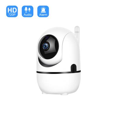 China Minions V380 NIGHT VISION style automatic baby 720P tracking camera wireless smart IP camera alarm CCTV for sale