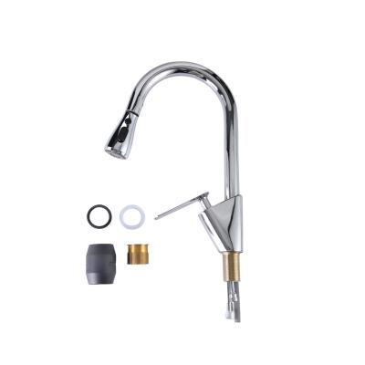 China Other Modern Design Health Kitchen Sink Faucet Mixer Taps Single Handle Chrome Kitchen Faucet for sale