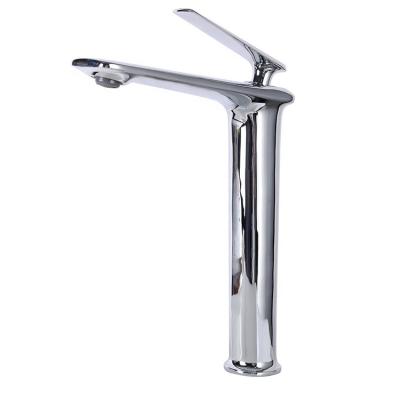 China Hot and cold faucet on the other all copper chrome plated toilet basin faucet household washbasin wash basin faucet for sale