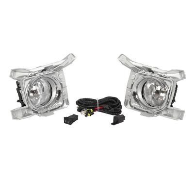 China High Quality ABS +PC Fog Lamp Assembly Kits Front Bumper Light For Land Cruiser 2012 LC200 for sale