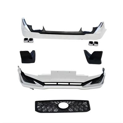 China 2003-2009 Automotive Body Kit Upgrade To Modellista Body Conversions Front Bumper Face Kit For TOYOTA Prado Parts Kit for sale