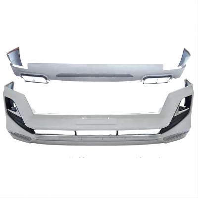 China Automotive Body Kit For FJ150 Prado Parts Front Rear Bumper Lip 2014-2017 With LED Light for sale