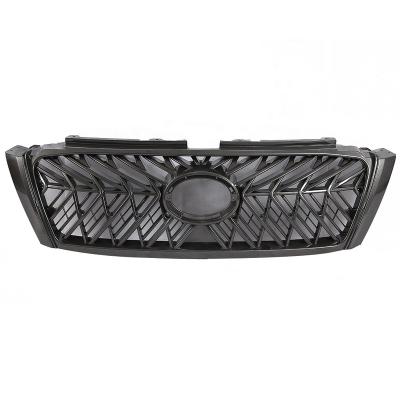 China Direct Selling Exterior Car Factory Accessories Mid Mid Grill Grill For Prado 2014 TRD With Lights for sale