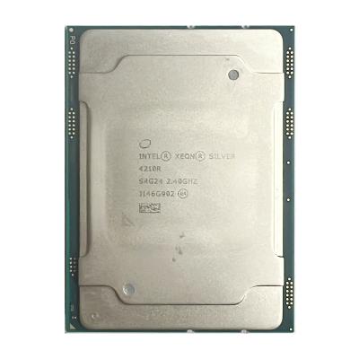 China Silver Server Xeon 4210R 10Core Procesador With Frequency 2.4GHz TDP 100W Processor 4210r CPU for sale