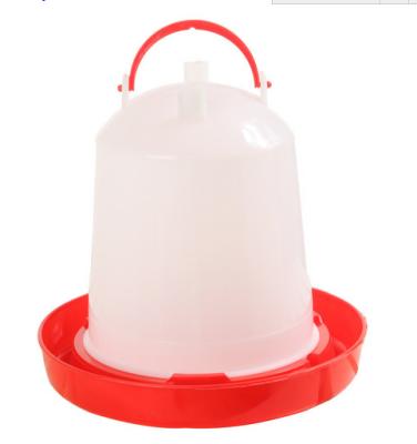 China Hot Sale Cleanable Poultry Equipment Brolier Animal Drinking Water Drinkers And Feeder 1.5L/2.5L/4L/6L/8L Chicken Waterer Plastic Bucket for sale