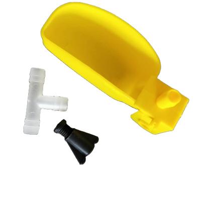 China Cleanable Yellow Pigeon Water Drinker Poultry Drinkers Feeders For Animal Pigeon Bird Drinkers LMB-06 for sale