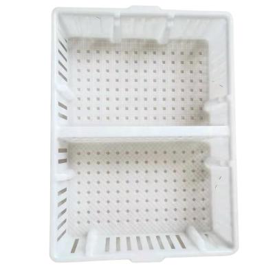 China Wholesale Baby Chick Crate Long Life 2 Cell Circulating Plastic Box Transport Crate For Poultry Chicken LM-90 for sale