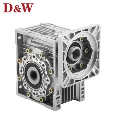 China Industrial Worm Gear Aluminum Shell Garment Shops Gearboxes Small Scale Gear Box for sale