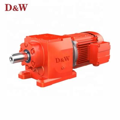 China Garment Shops High Quality Replacement R Series Helical Motor Gearbox Gearbox for sale