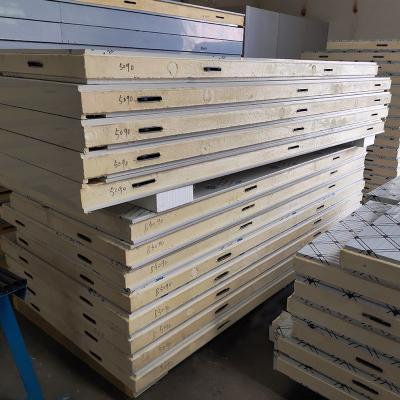 China Polyurethane Cold Room Panels PU Insulated Sandwich Freezer Room Panels for sale