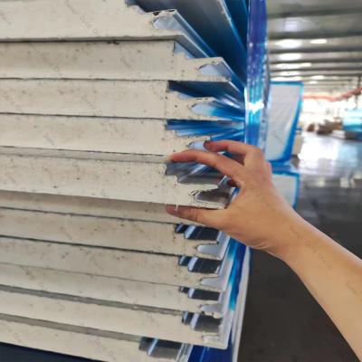 China Polyurethane Freezer Room Panels PU Insulated Cold Room Sandwich Panel For Cold Storage for sale