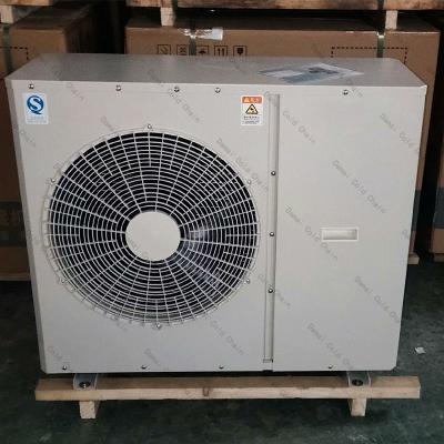 China Food Storage Air Cooled Condenser Unit Semi Hermetic Piston Compressor Type for sale