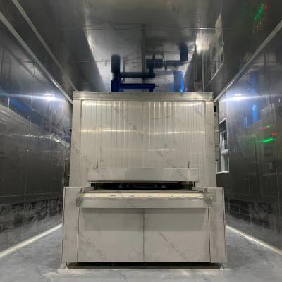 China Dimension Customized Tunnel IQF Freezer , Rapid Cooling Quick Freeze Machine for sale