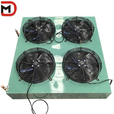 China Electricity Powered 24 Inch Fin Length Refrigeration Air Cooled Condenser for Cooling Efficiency and Requirements for sale