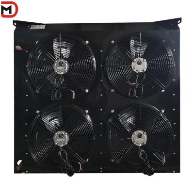 China Cooling Capacity Depends On Size And Material Air Cooler Condenser With Fan motor for sale