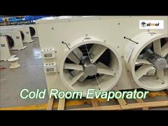 industrial efficient evaporative air cooler evaporator for walk in freezer