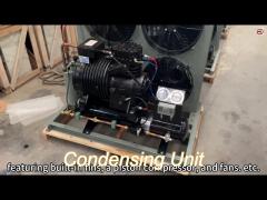 33.1-132kw heat exchange capacity condensing unit for commercial refrigeration