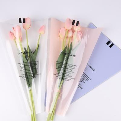 China Wholesale High Quality Moisture-proof Fancy Plastic Bag Festival Fresh Flower Bags Gift Packaging Bag for sale