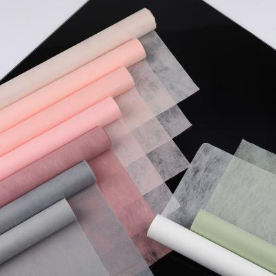 China New Arrival 58x10y Thickening Flower DIY Gift Wrapping Paper Waterproof Nonwoven Paper for sale