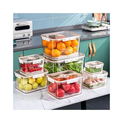 China Freshness Retention Refrigerator Multiple Scenarios Use Organizer Retain Freshness Hot Selling Storage Box for sale