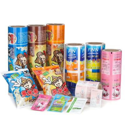 China Food Grade Sachet Pouch Bag Moisture Proof Material Packaging Roll Films for sale