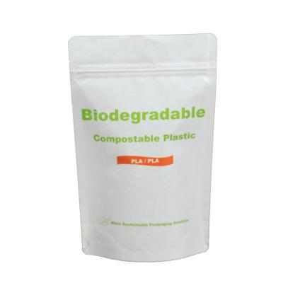 China Professional BIODEGRADABLE Maker Coffee Packaging Stand Up Pouch Compostable Biodegradable Bags With Zipper for sale