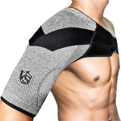 China Amazon Hot Sale Neoprene Breathable 100% Adjustable Shoulder Stability Brace With Pressure Pad for sale