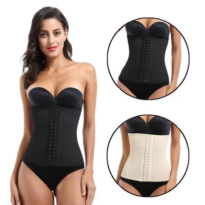 China Adjustable Breathable Body Shaper Corset Waist Trainer Body Shaper Women Slim Body Waist Trainer Back Support Slimming Belt for sale